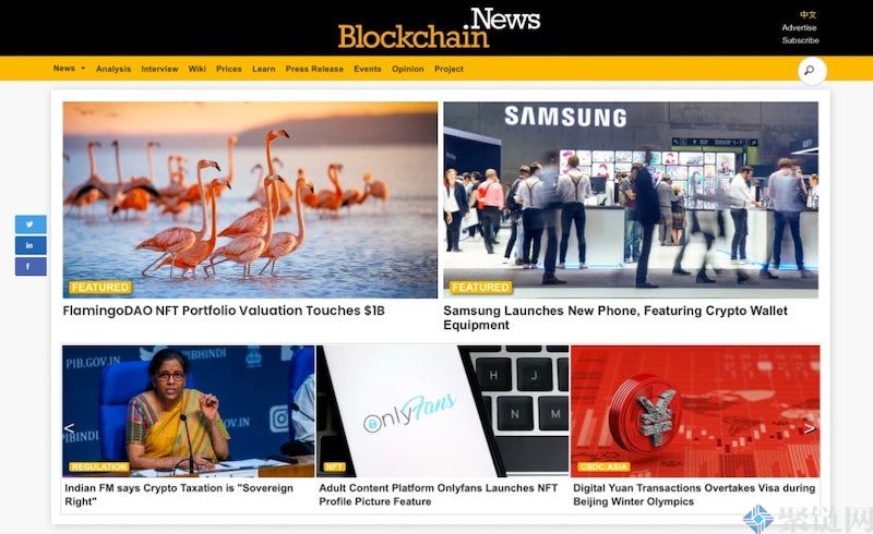 Blockchain.News主打文字有价，阅读写作即赚币机制将改写媒体生态！