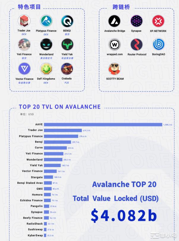 Avalanche 生态版图：进展如何，有哪些特色项目？