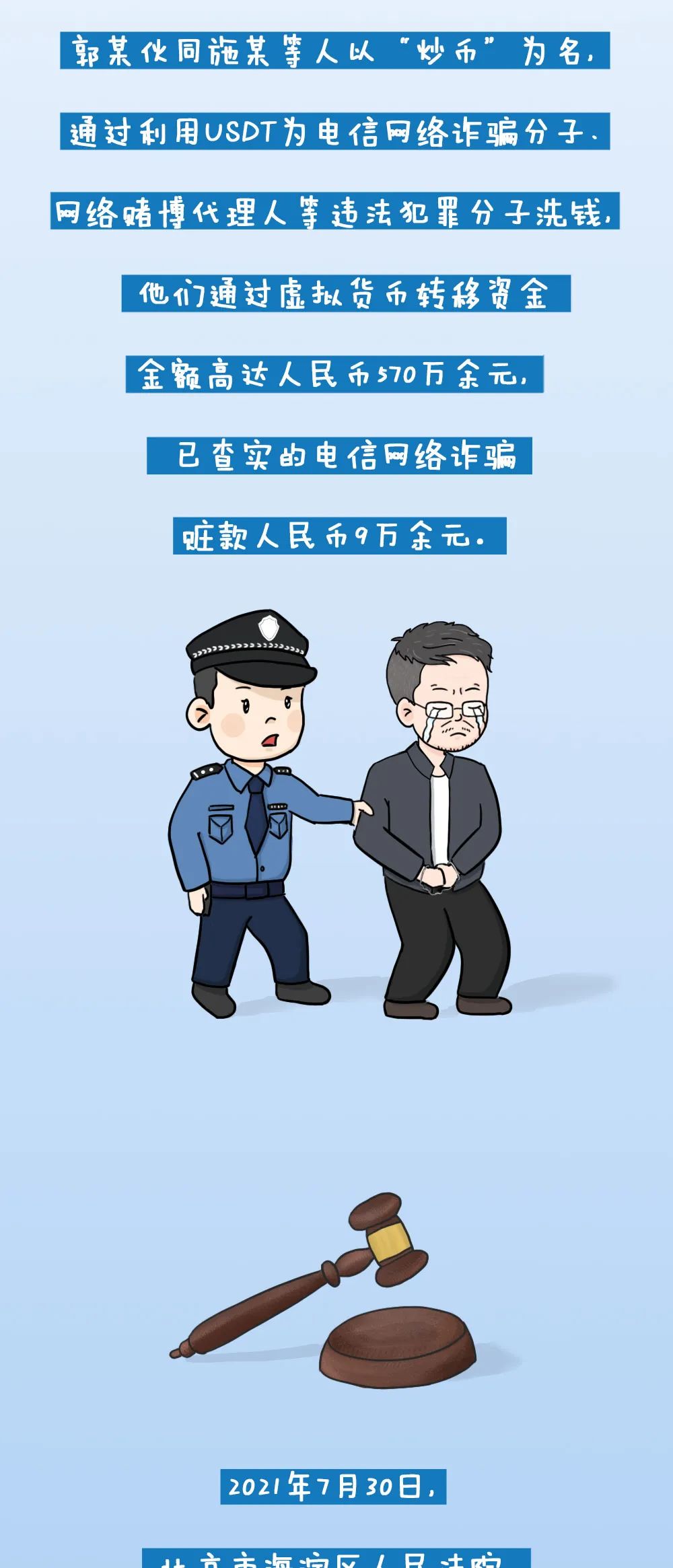 反诈进行时 | “炒币挣钱”还是“洗钱犯罪”？——检察官带你认清虚拟货币“U换现金”的犯罪套路