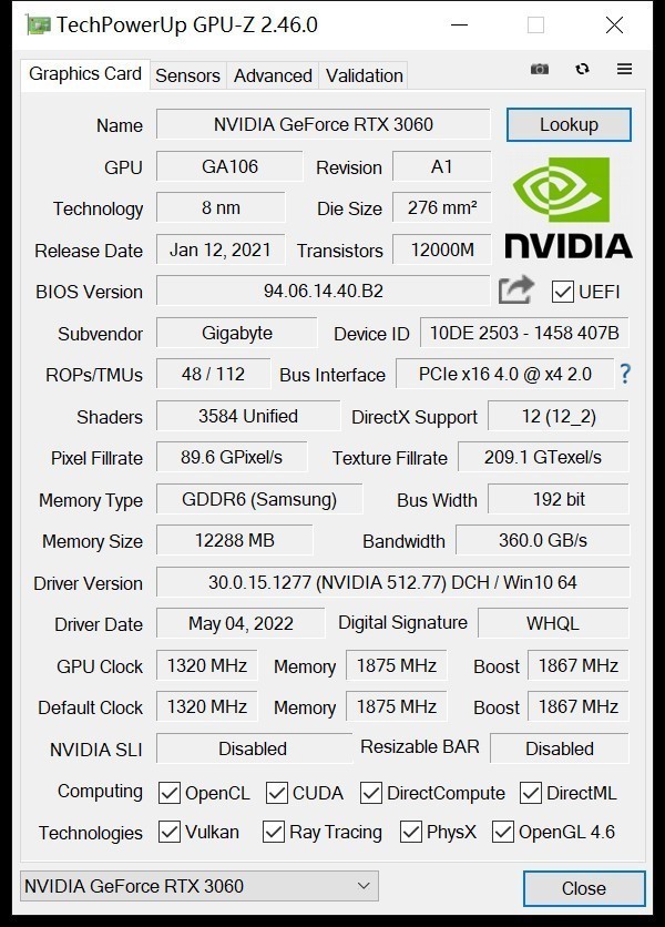 技嘉RTX 3060 ELITE小雕显卡评测：3000元玩3A游戏