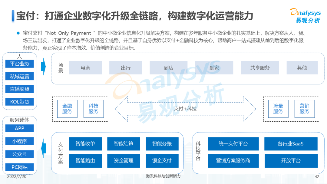 022年中国第三方支付市场专题分析"