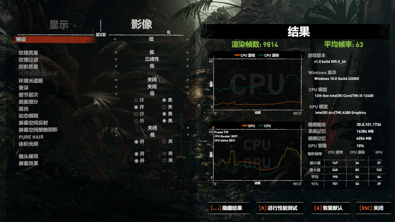 GUNNIR Intel Arc A380 Photon 6G OC 显卡评测：千元网游新选择