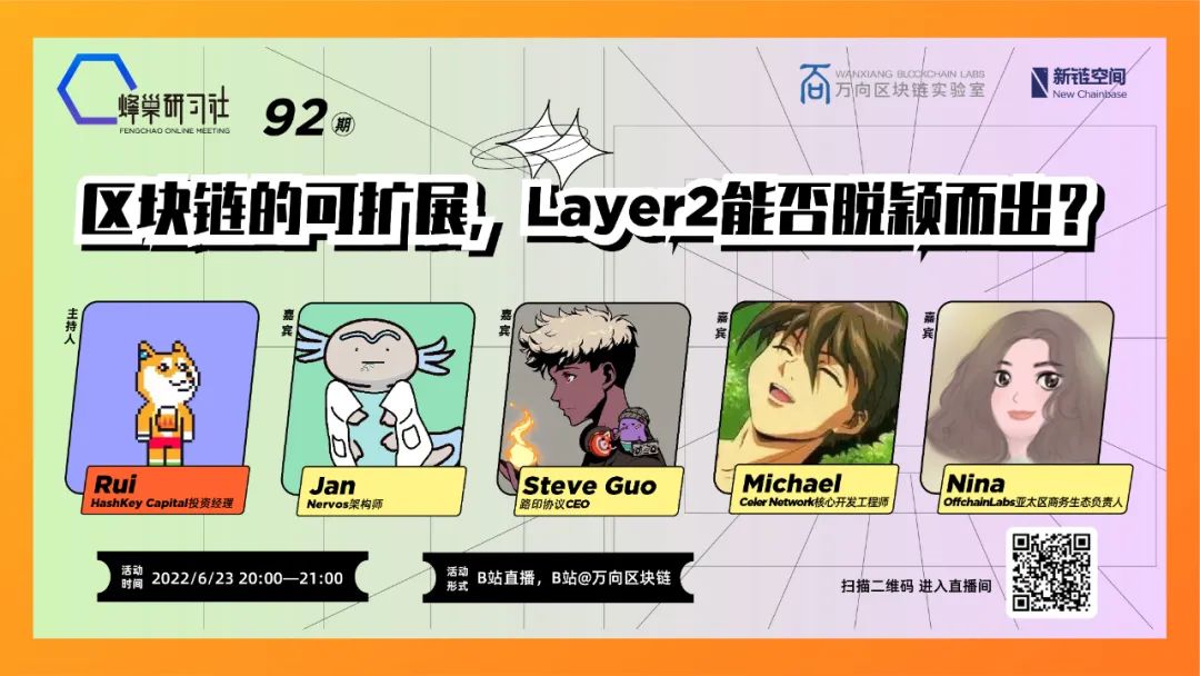 蜂巢研习社丨区块链的可扩展，Layer2能否脱颖而出？