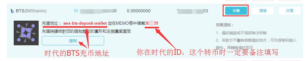 比特股BTS币如何进行充值提现？