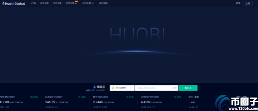 火币网(Huobi)交易所