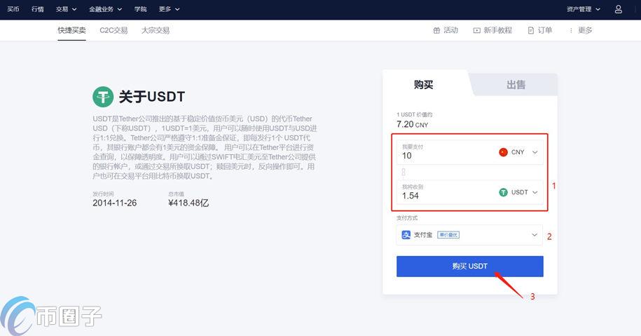 usdt/泰达币怎么获得？泰达币获取方式汇总