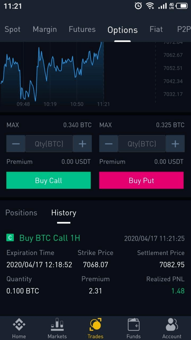 Monitoring and closing positions