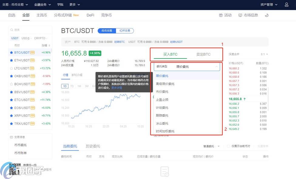 USDT怎么换成BTC？USDT兑换比特币教程