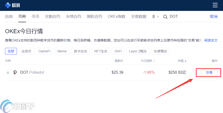 波卡币怎么买？波卡DOT币买入和交易教程图解