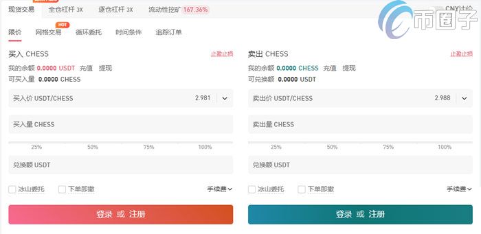 CHESS币怎么买？CHESS币买入和交易教程介绍