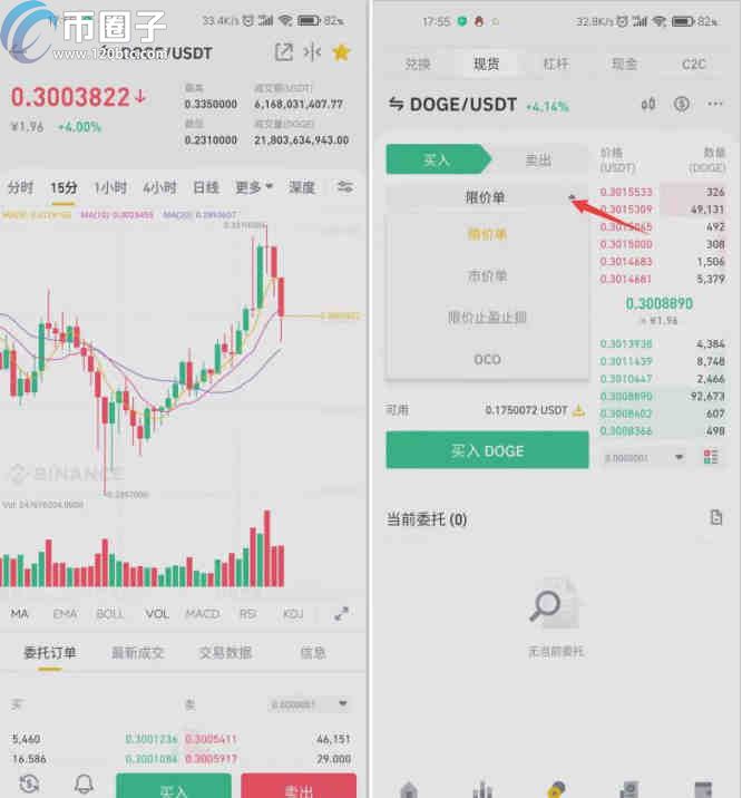 币安怎么买狗狗币？币安买狗狗币流程指南